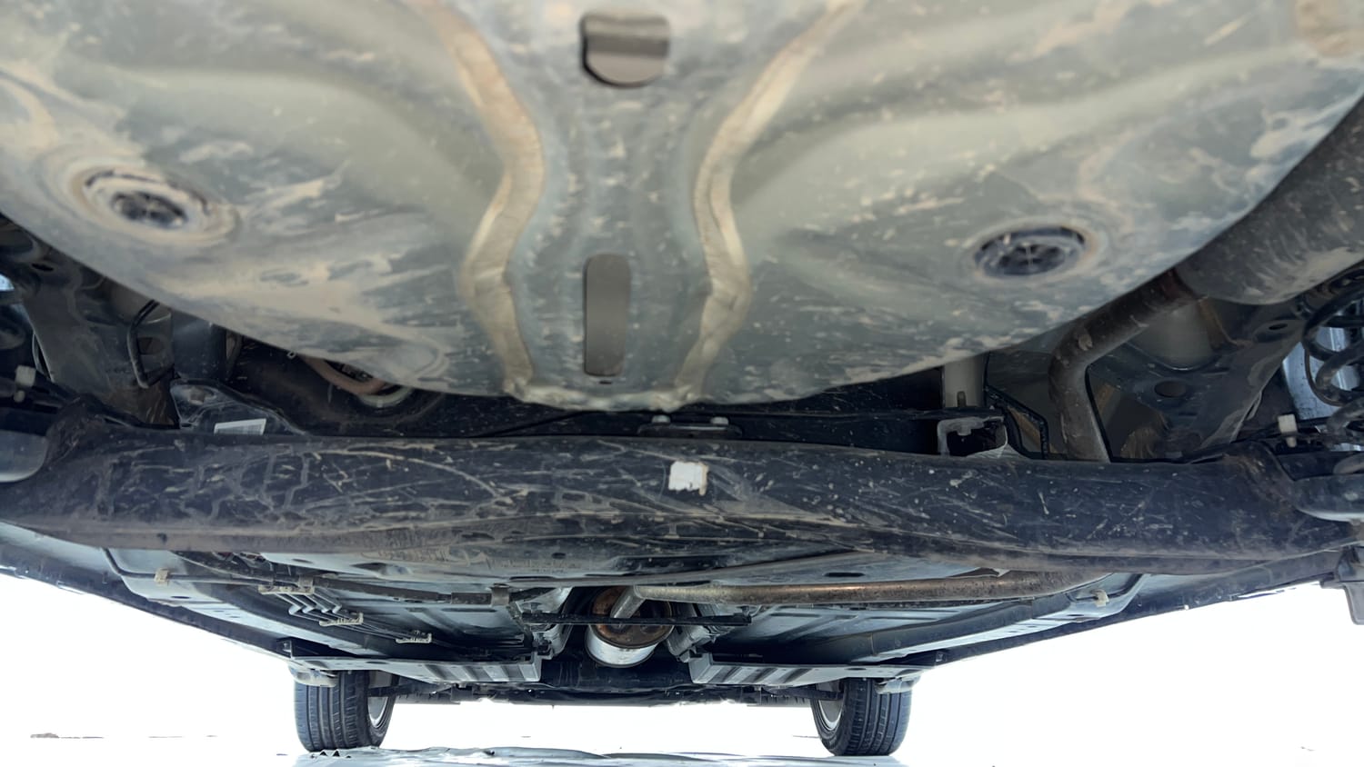 Used 2023 Maruti Suzuki Baleno Zeta MT Petrol Manual extra REAR UNDERBODY VIEW (TAKEN FROM REAR)