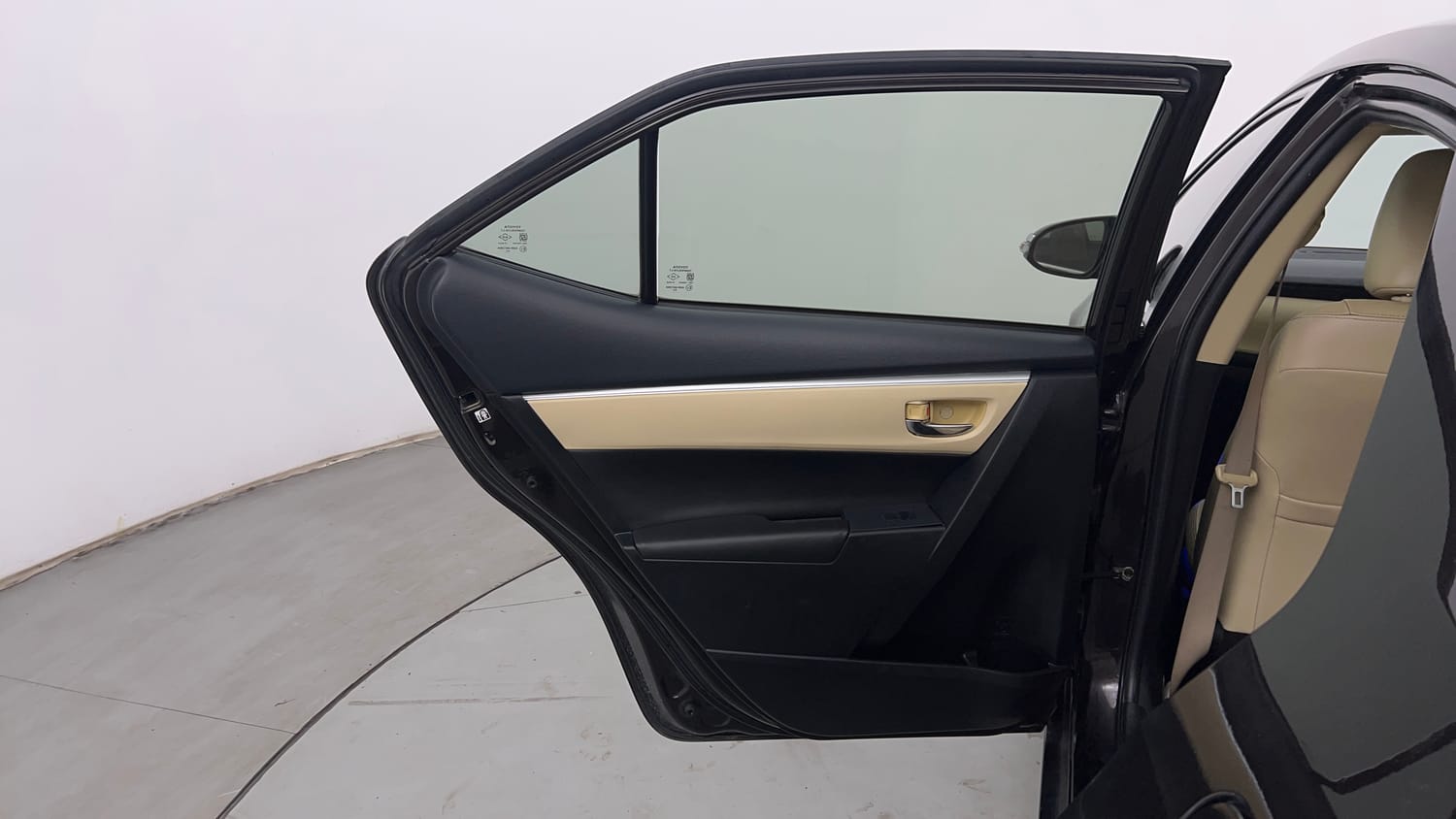 Used 2017 Toyota Corolla Altis VL CVT Petrol Petrol Automatic interior LEFT REAR DOOR OPEN VIEW