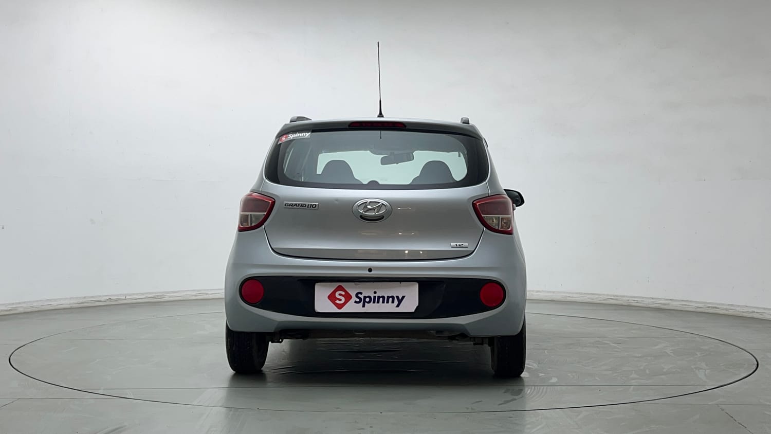 Used 2019 Hyundai Grand i10 Magna 1.2 Kappa VTVT CNG (outside fitted) Cng Manual exterior BACK VIEW