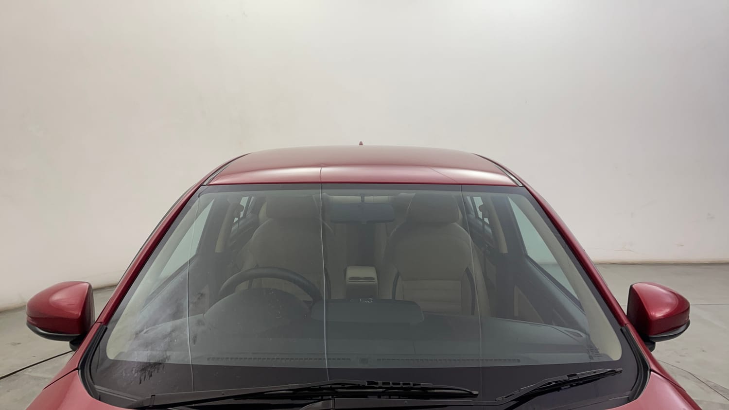 Used 2018 Honda Amaze 1.2 VX MT Petrol Petrol Manual exterior FRONT WINDSHIELD VIEW
