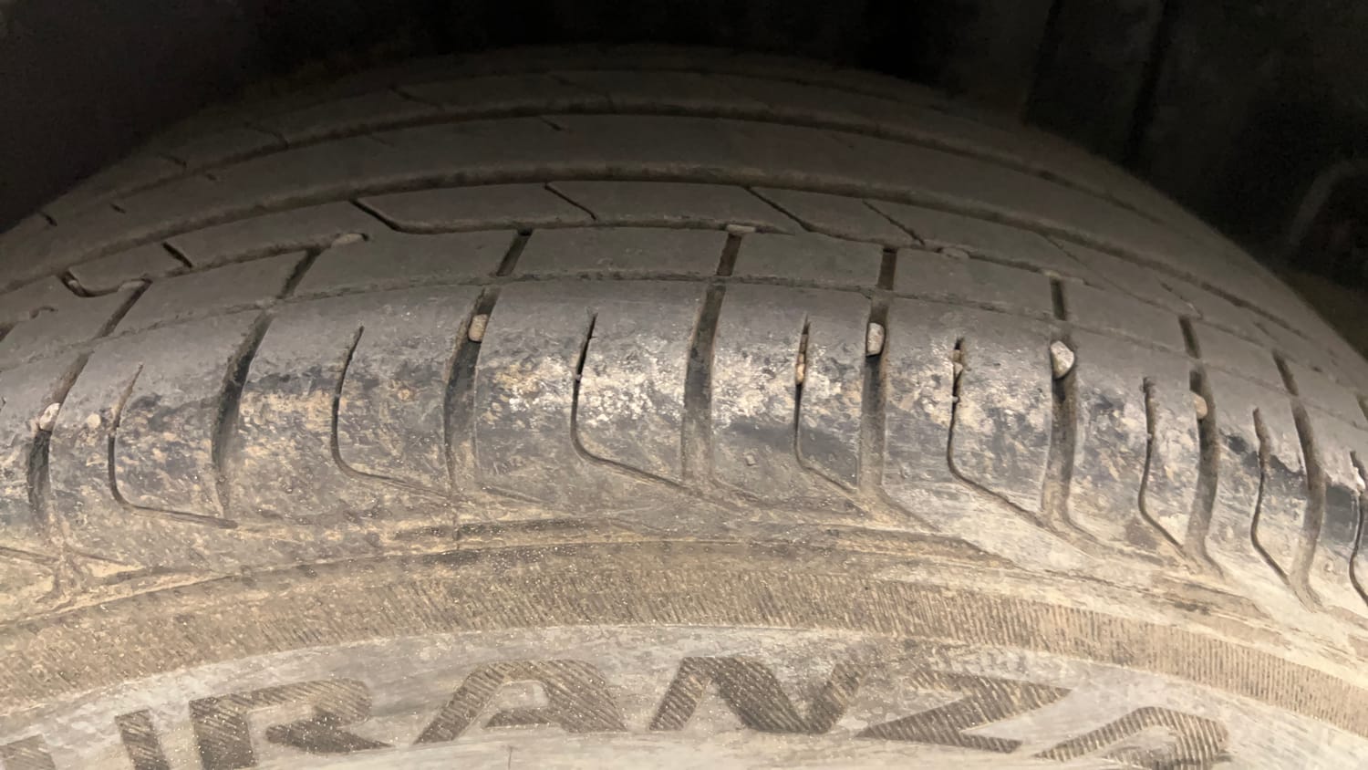 Used 2017 Maruti Suzuki S-Cross Alpha 1.3 Diesel Manual tyres LEFT REAR TYRE TREAD VIEW