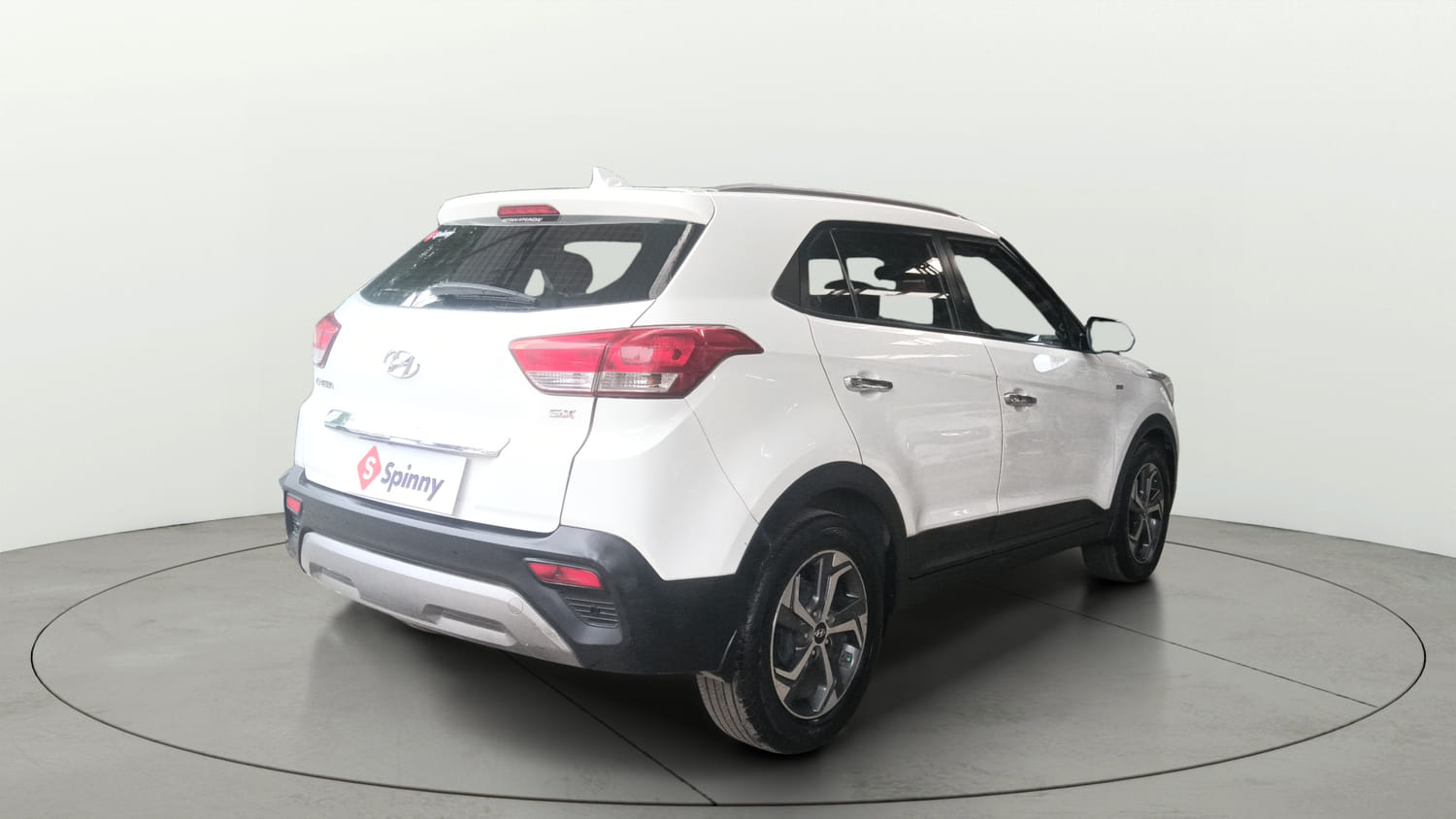 Used 2019 Hyundai Creta SX 1.6 AT CRDi Diesel Automatic exterior RIGHT REAR CORNER VIEW
