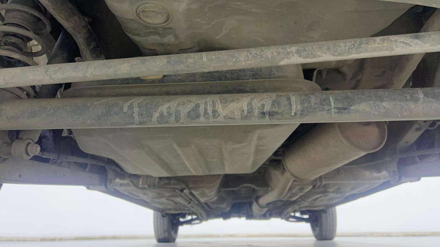 Used 2017 Maruti Suzuki Alto 800 LXi Petrol Manual extra REAR UNDERBODY VIEW (TAKEN FROM REAR)