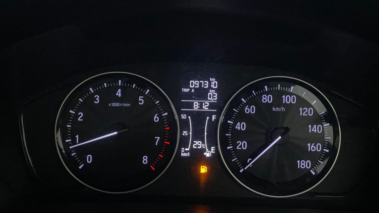 Used 2018 Honda Amaze 1.2 VX MT Petrol Petrol Manual interior CLUSTERMETER VIEW
