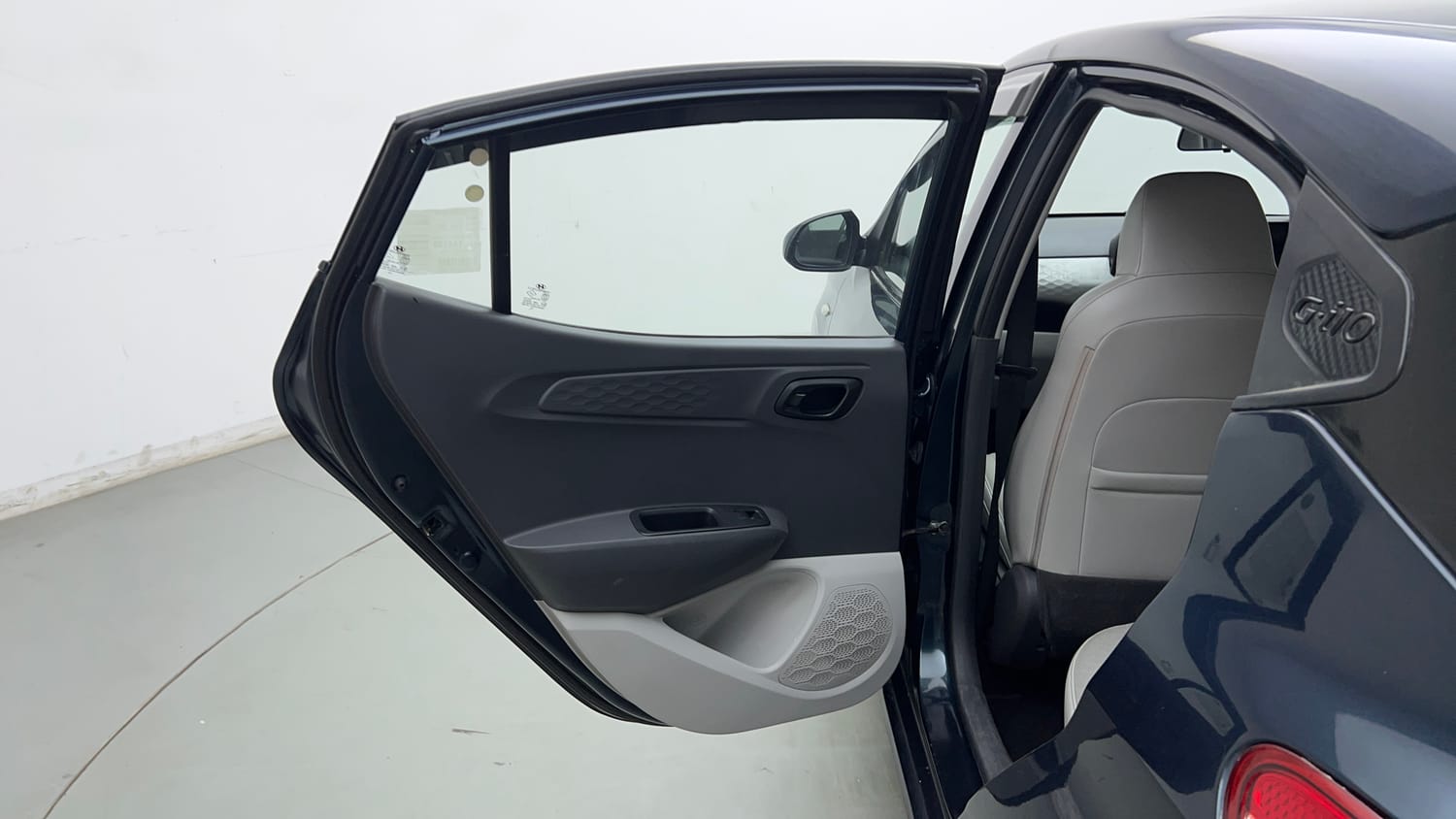 Used 2021 Hyundai Grand i10 Nios Magna 1.2 Kappa VTVT Petrol Manual interior LEFT REAR DOOR OPEN VIEW