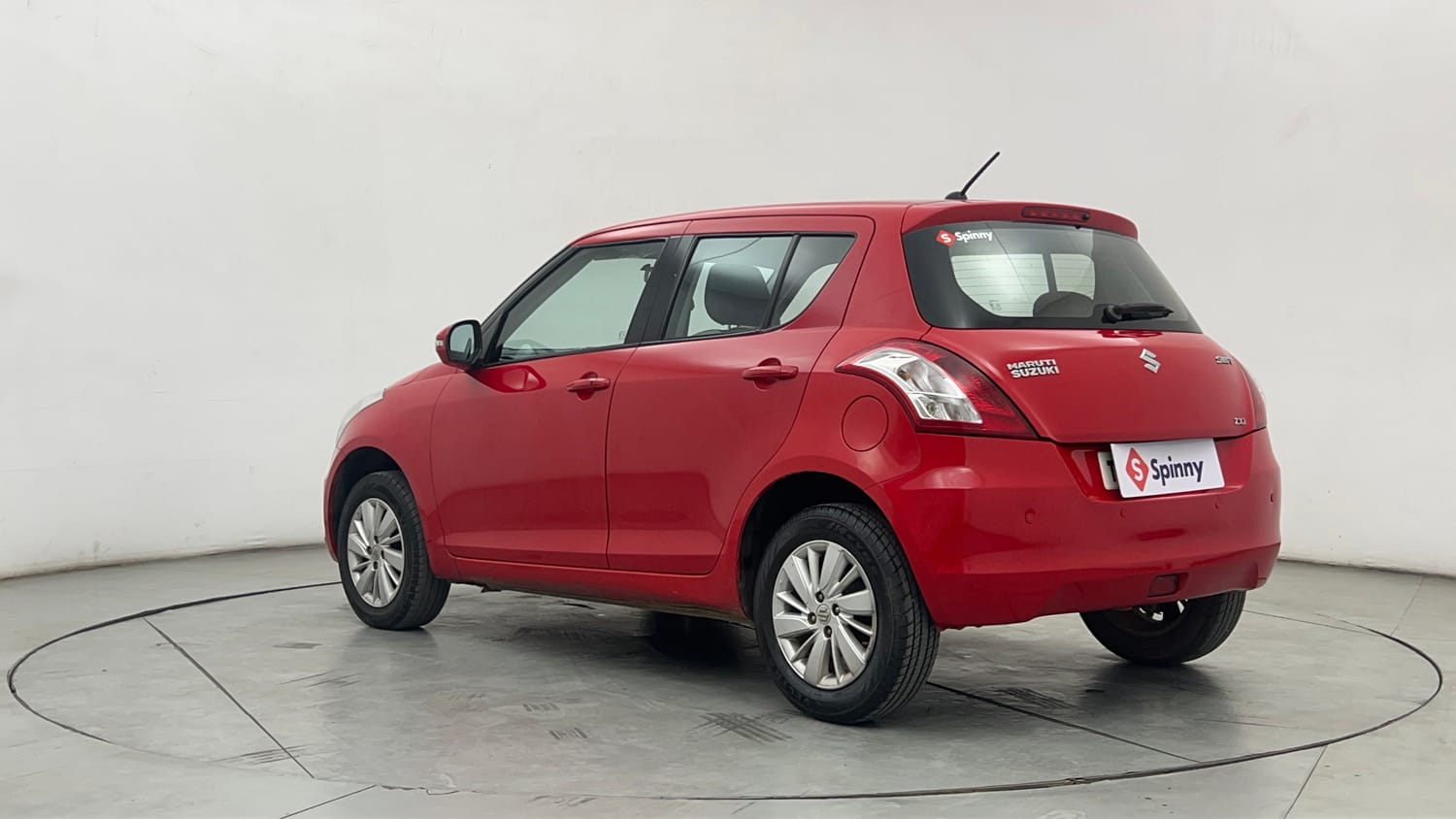 Used 2017 Maruti Suzuki Swift ZXi Petrol Manual exterior LEFT REAR CORNER VIEW