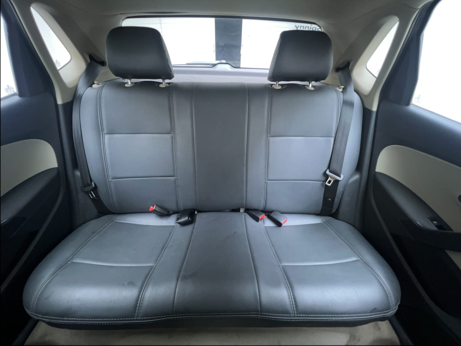 Used 2013 Volkswagen Polo Highline1.2L (P) Petrol Manual interior REAR SEAT CONDITION VIEW