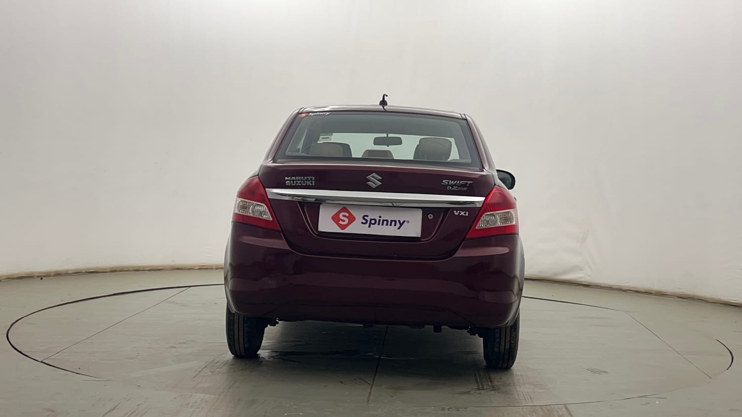 Used 2016 Maruti Suzuki Swift Dzire VXI Petrol Manual exterior BACK VIEW