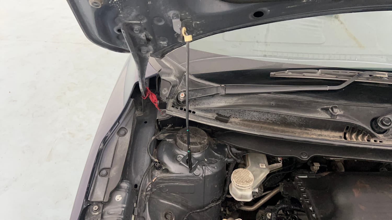 Used 2022 Toyota Glanza V AMT Petrol Automatic engine ENGINE RIGHT SIDE HINGE & APRON VIEW