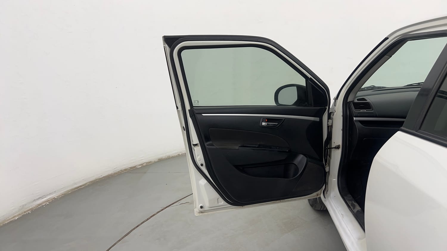 Used 2012 Maruti Suzuki Swift VDi Diesel Manual interior LEFT FRONT DOOR OPEN VIEW