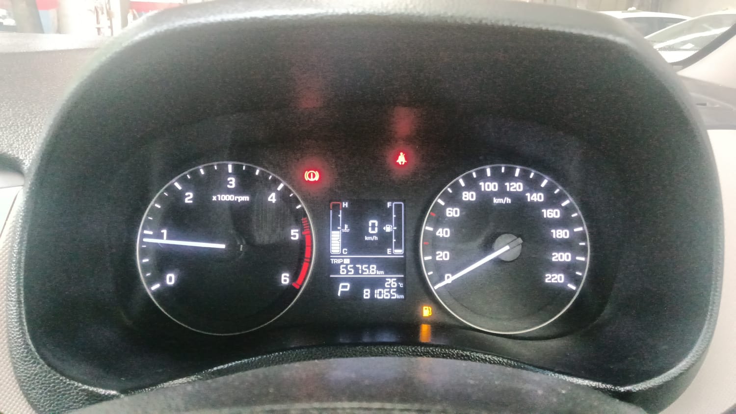 Used 2019 Hyundai Creta SX 1.6 AT CRDi Diesel Automatic interior CLUSTERMETER VIEW