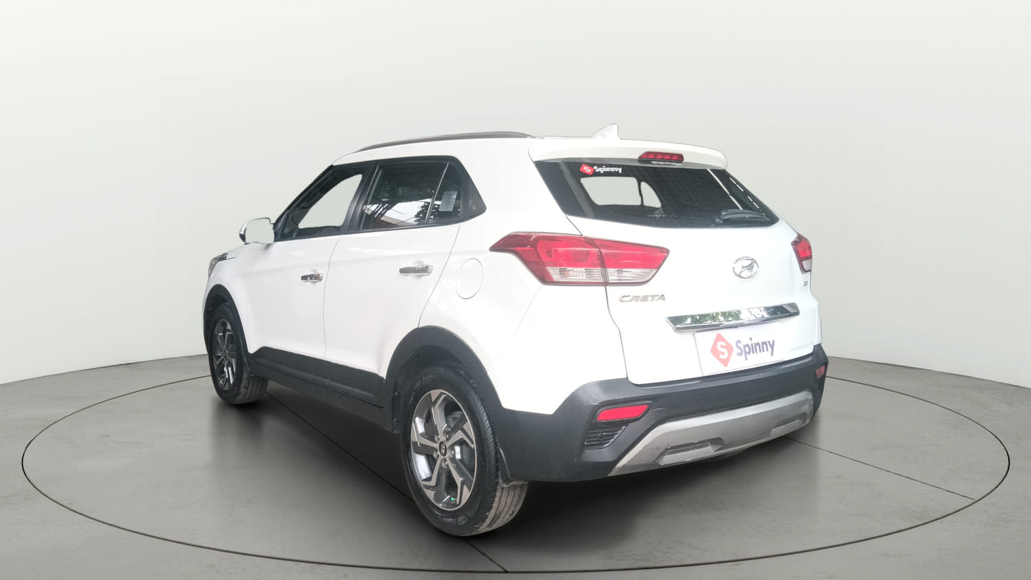 Used 2019 Hyundai Creta SX 1.6 AT CRDi Diesel Automatic exterior LEFT REAR CORNER VIEW
