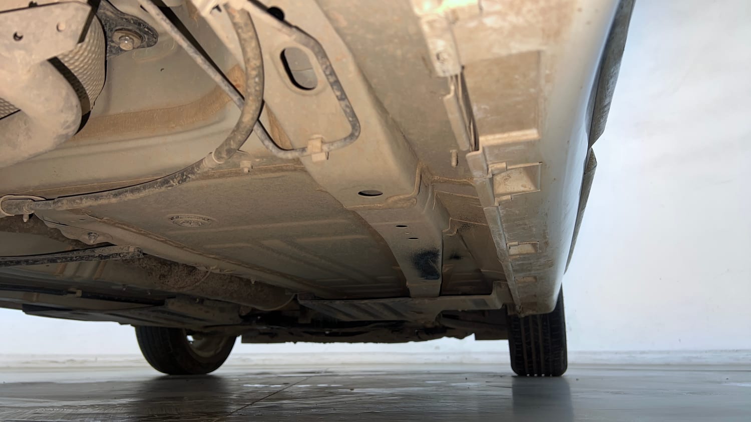 Used 2025 Maruti Suzuki Baleno Zeta MT Petrol Manual extra REAR RIGHT UNDERBODY VIEW
