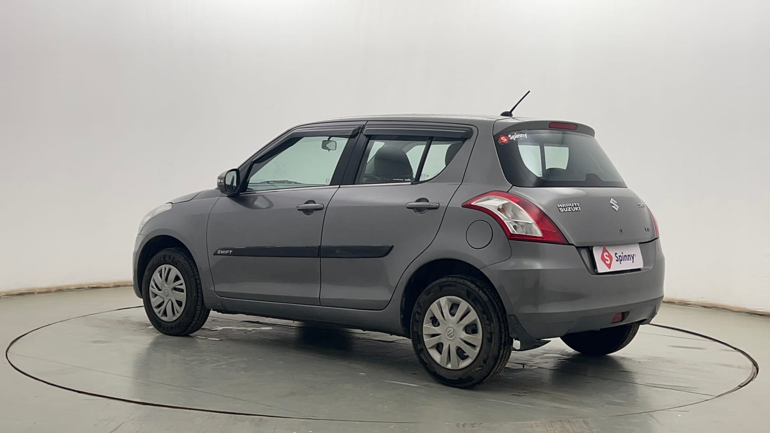 Used 2015 Maruti Suzuki Swift VXi Petrol Manual exterior LEFT REAR CORNER VIEW