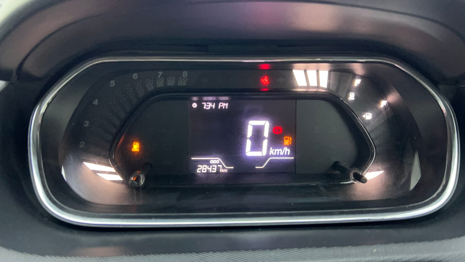 Used 2023 Tata Tiago XT CNG Cng Manual interior CLUSTERMETER VIEW