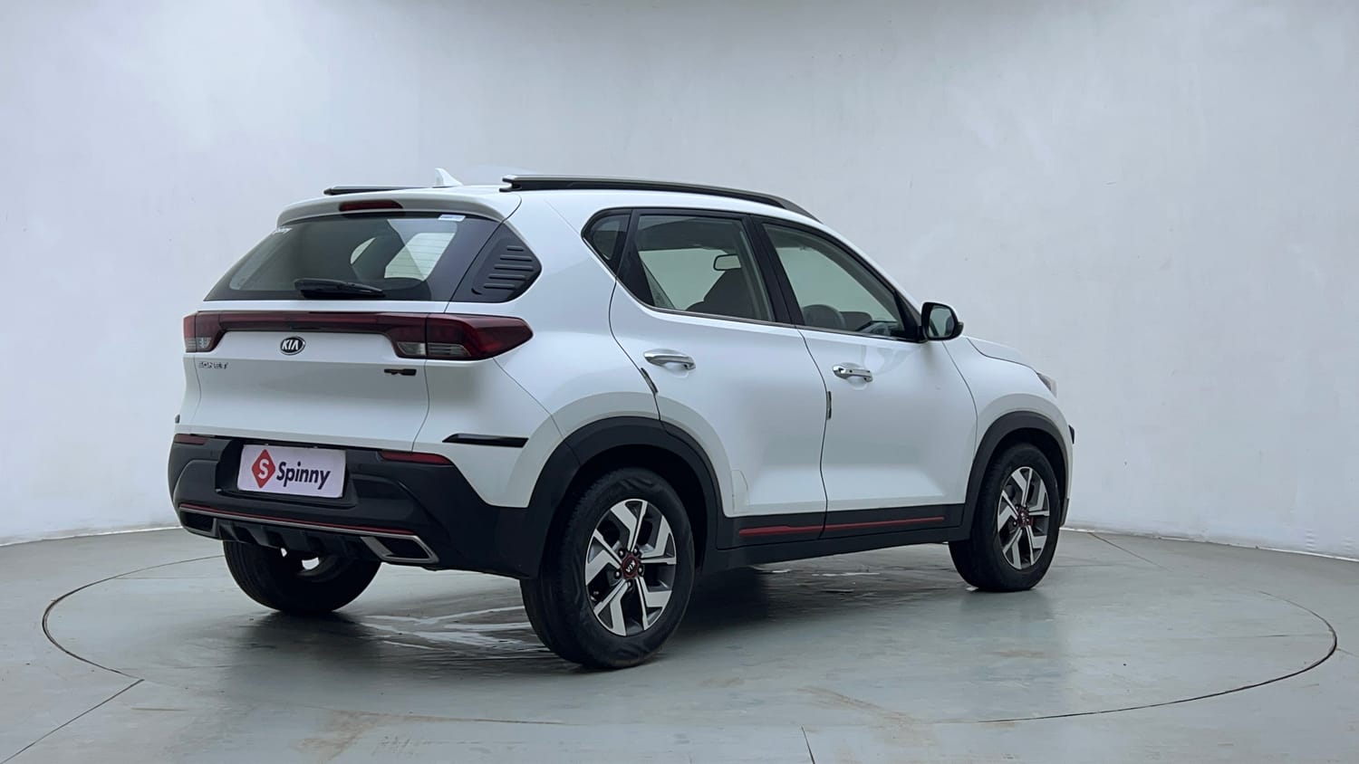 Used 2020 Kia Sonet GTX Plus 1.5 Diesel Manual exterior RIGHT REAR CORNER VIEW