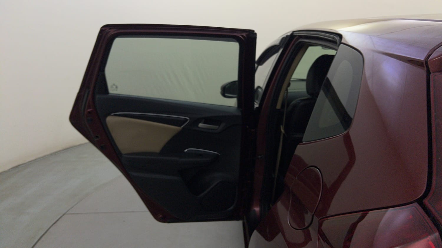Used 2015 Honda Jazz SV Diesel Diesel Manual interior LEFT REAR DOOR OPEN VIEW