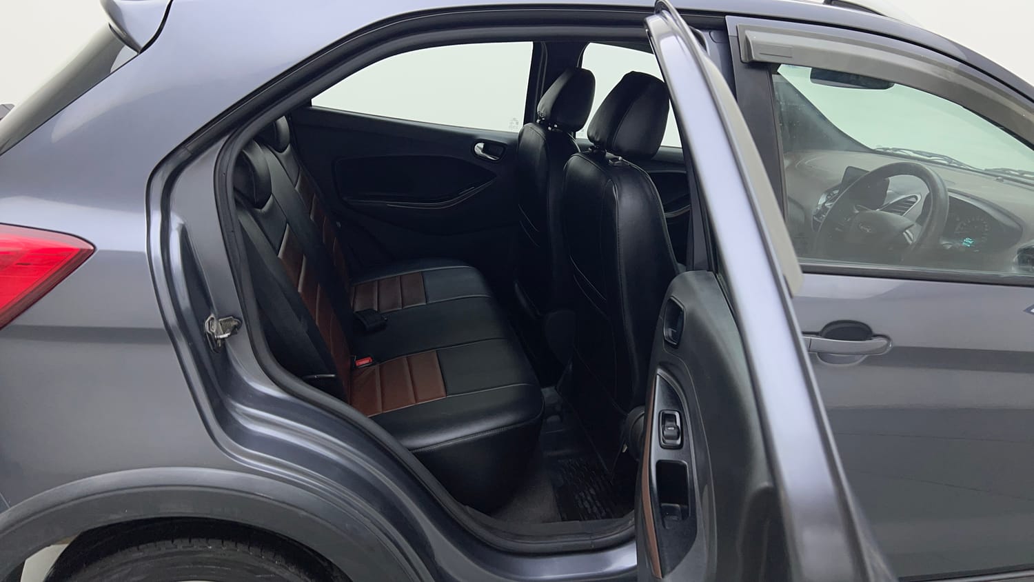 Used 2018 Ford Freestyle Titanium Plus 1.2 Ti-VCT Petrol Manual interior RIGHT SIDE REAR DOOR CABIN VIEW