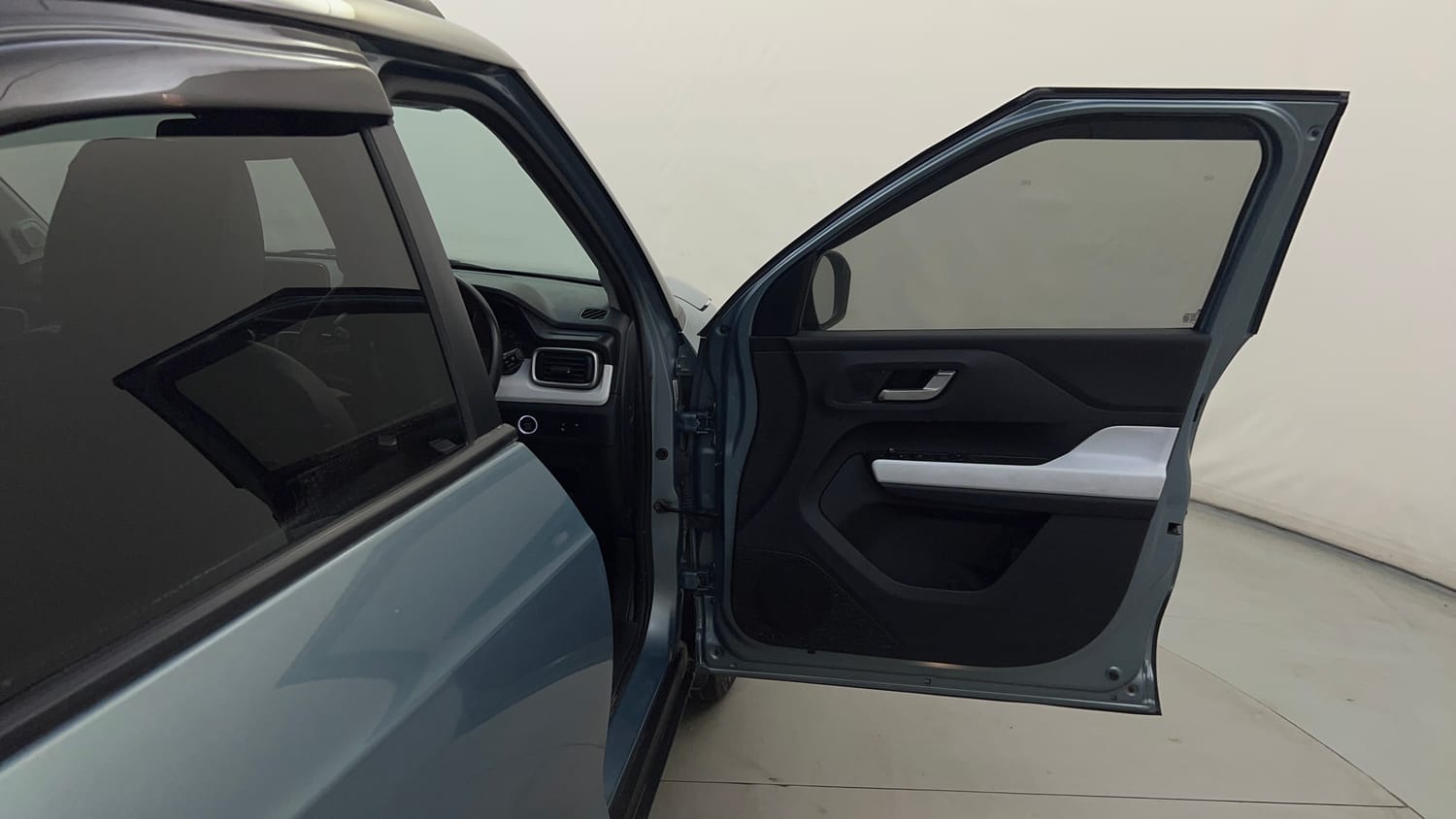Used 2024 Tata Punch Creative Dual Tone AMT Petrol Automatic interior RIGHT FRONT DOOR OPEN VIEW