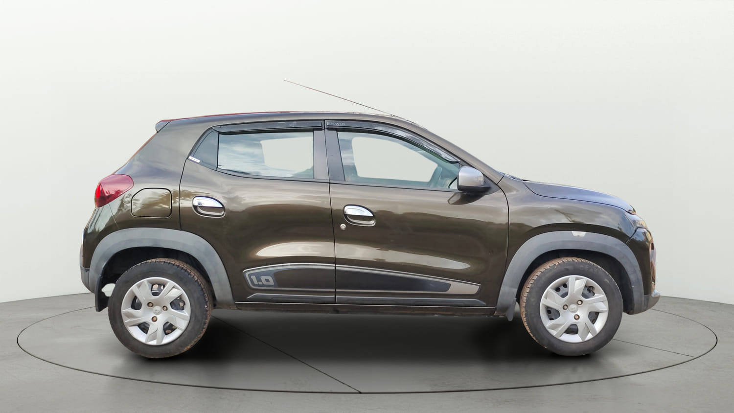 Used 2021 Renault Kwid RXT 1.0 Opt Petrol Manual exterior RIGHT SIDE VIEW