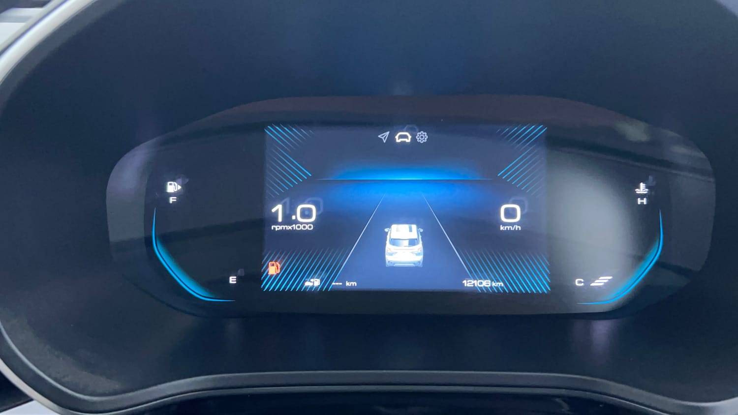 Used 2023 MG Motors Hector Smart Pro 1.5 Turbo MT Petrol Manual interior CLUSTERMETER VIEW