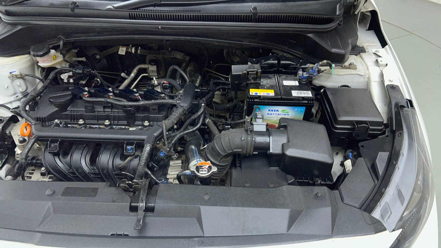 Used 2023 Hyundai i20 Sportz 1.2 IVT Petrol Automatic engine ENGINE LEFT SIDE VIEW