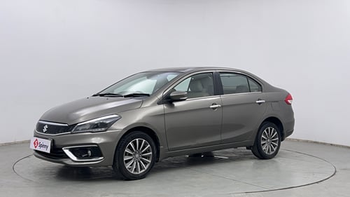Used 2019 Maruti Suzuki Ciaz Alpha Hybrid 1.5 Petrol Manual exterior LEFT FRONT CORNER VIEW