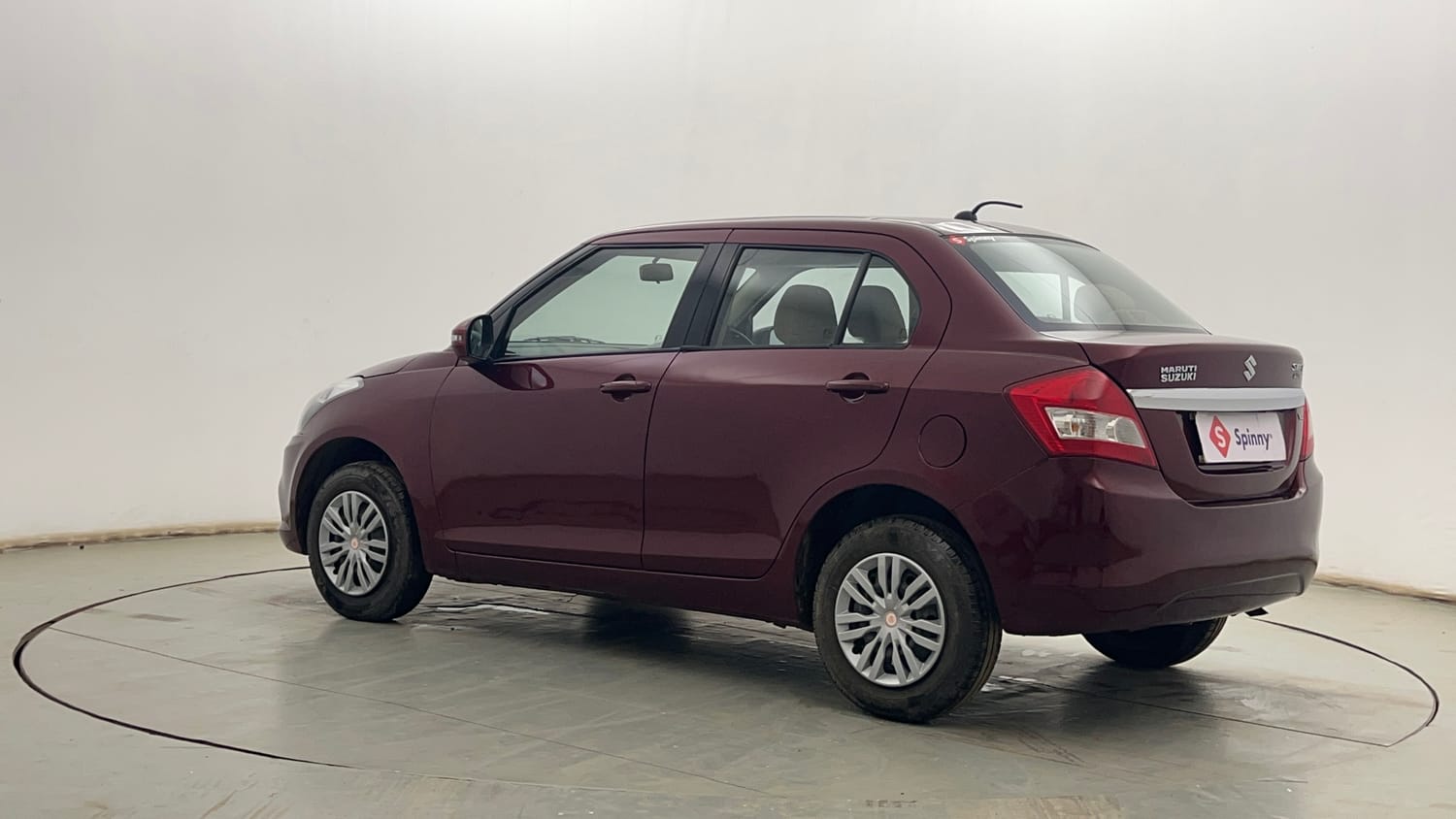 Used 2016 Maruti Suzuki Swift Dzire VXI Petrol Manual exterior LEFT REAR CORNER VIEW