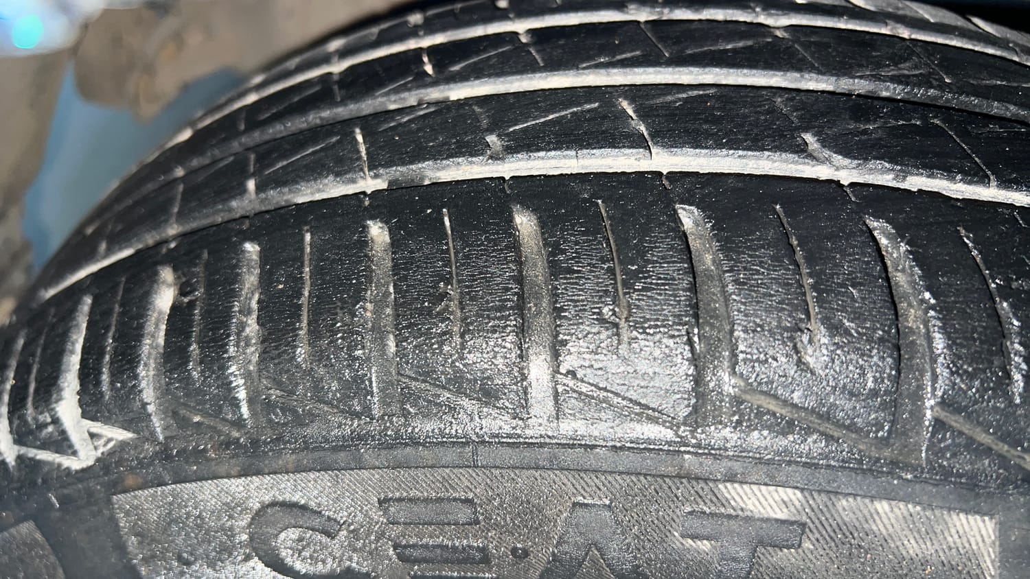 Used 2021 Hyundai Grand i10 Nios Magna 1.2 Kappa VTVT Petrol Manual tyres RIGHT REAR TYRE TREAD VIEW