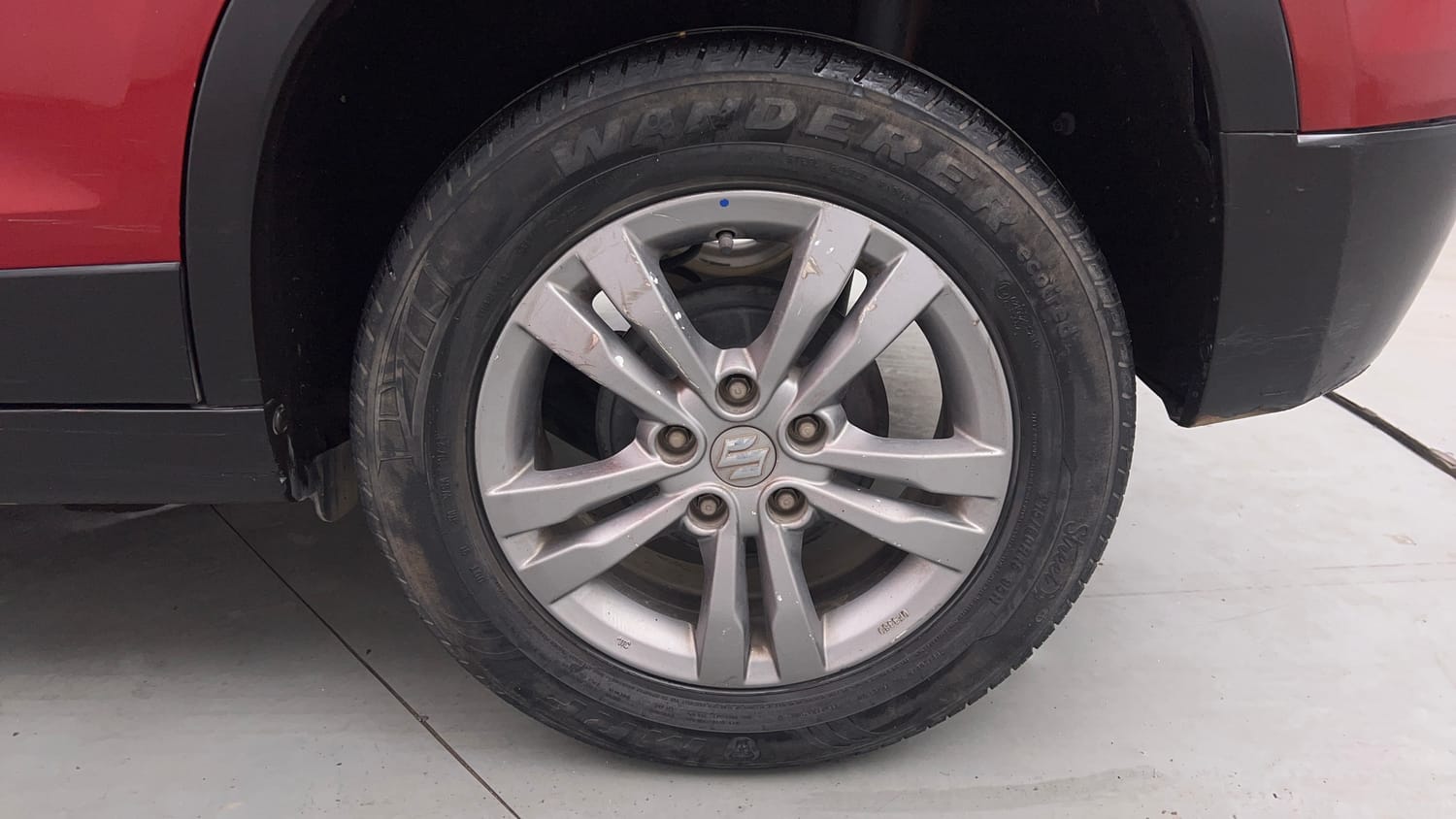Used 2016 Maruti Suzuki Vitara Brezza [2016-2020] ZDi Plus Diesel Manual tyres LEFT REAR TYRE RIM VIEW