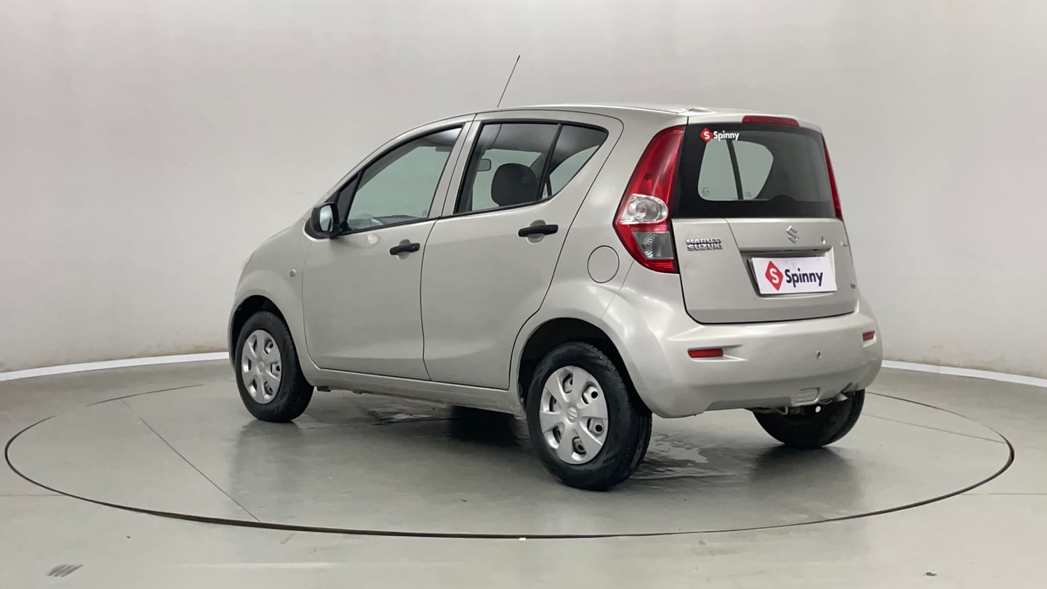 Used 2014 Maruti Suzuki Ritz Lxi BS-IV Petrol Manual exterior LEFT REAR CORNER VIEW