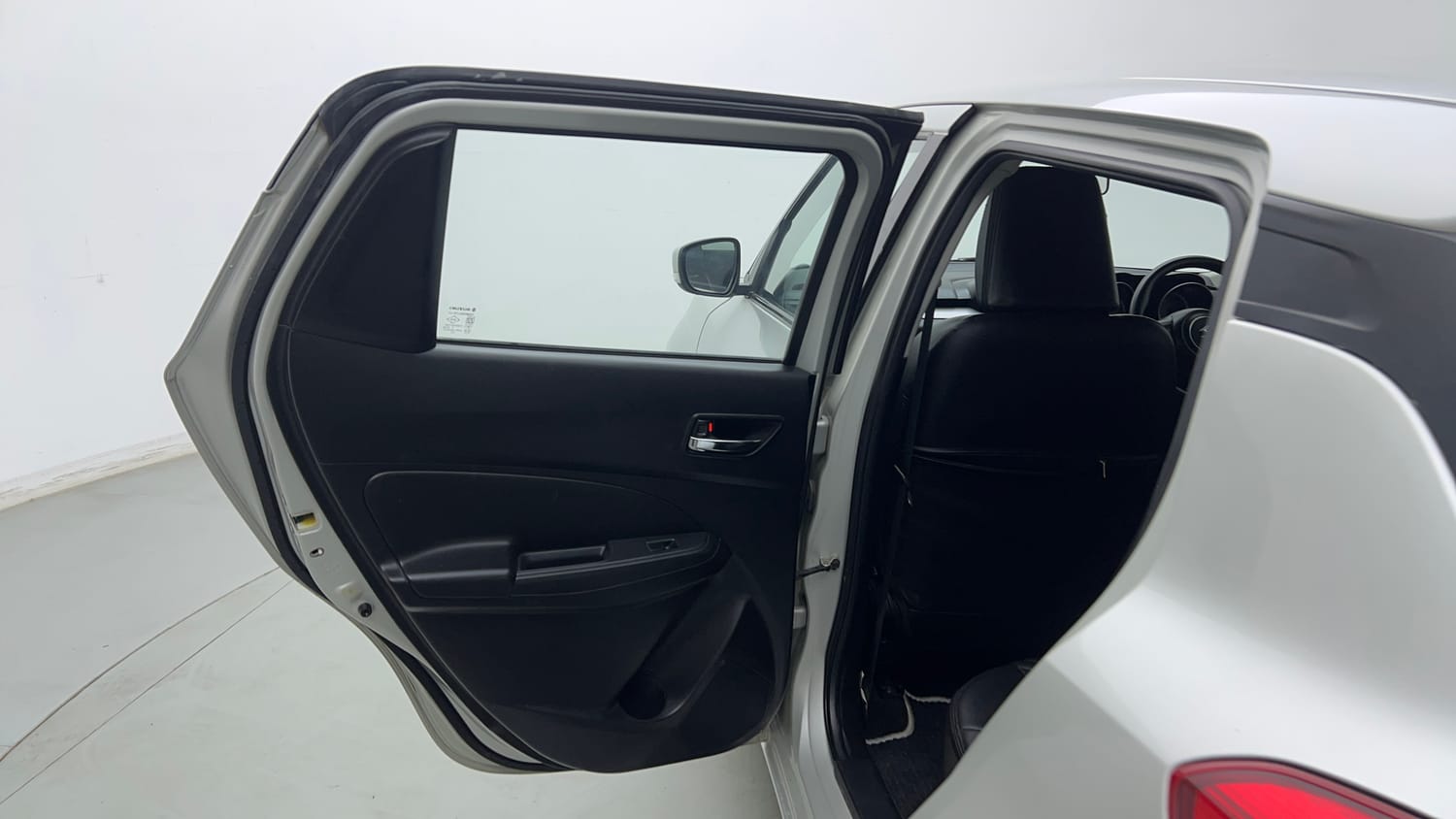 Used 2022 Maruti Suzuki Swift VXi AMT Petrol Automatic interior LEFT REAR DOOR OPEN VIEW
