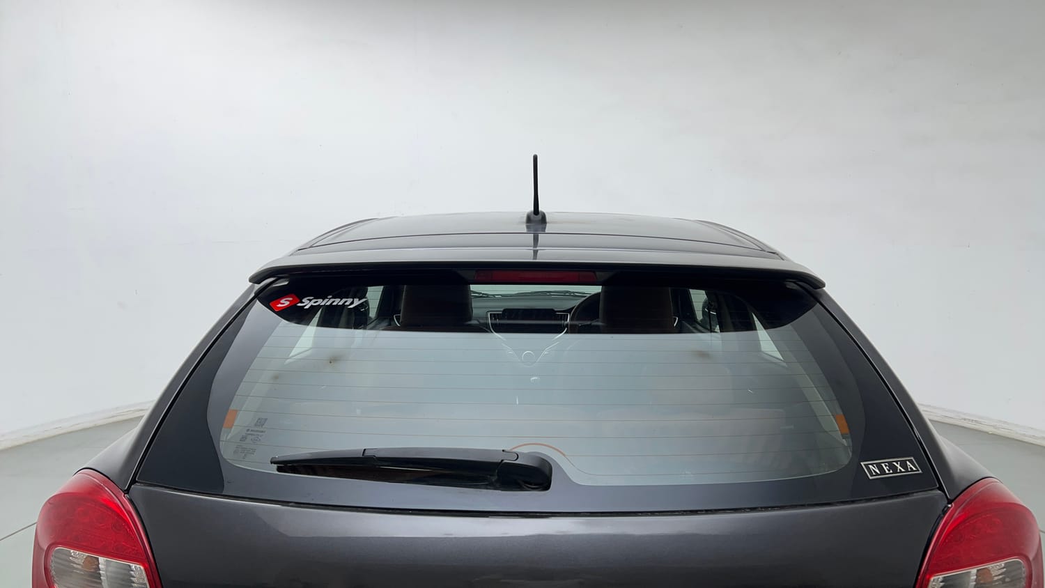 Used 2017 Maruti Suzuki Baleno Delta 1.2 Petrol Manual exterior BACK WINDSHIELD VIEW