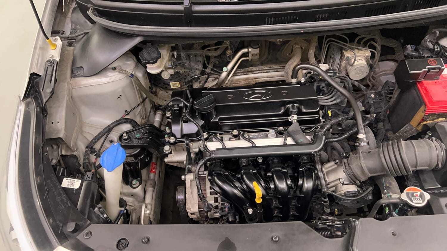 Used 2018 Hyundai Elite i20 Asta 1.2 (O) Petrol Manual engine ENGINE RIGHT SIDE VIEW