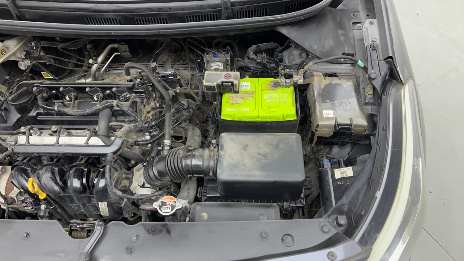 Used 2020 Hyundai Elite i20 Sportz Plus 1.2 Petrol Manual engine ENGINE LEFT SIDE VIEW