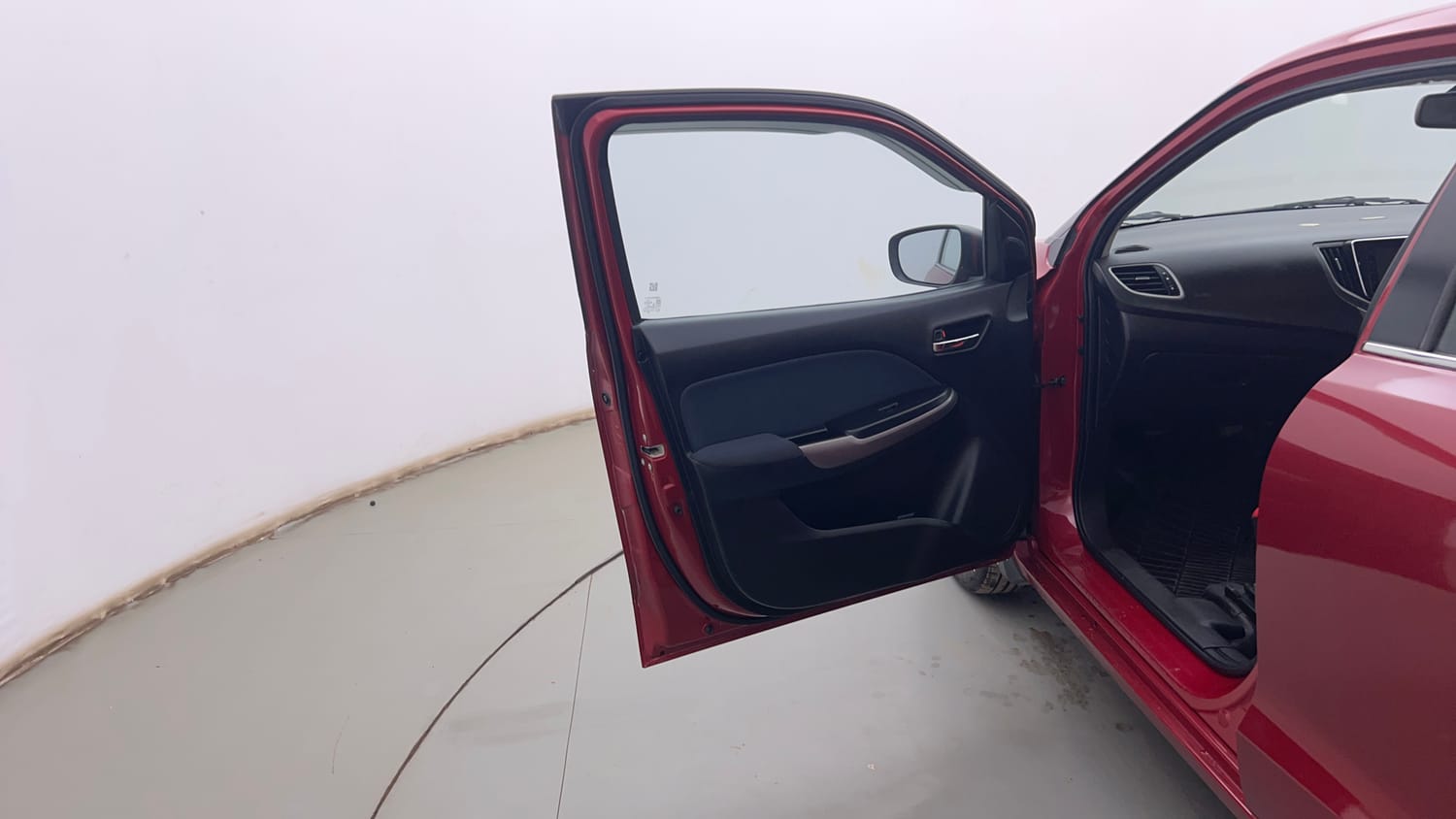 Used 2021 Toyota Glanza G Petrol Manual interior LEFT FRONT DOOR OPEN VIEW