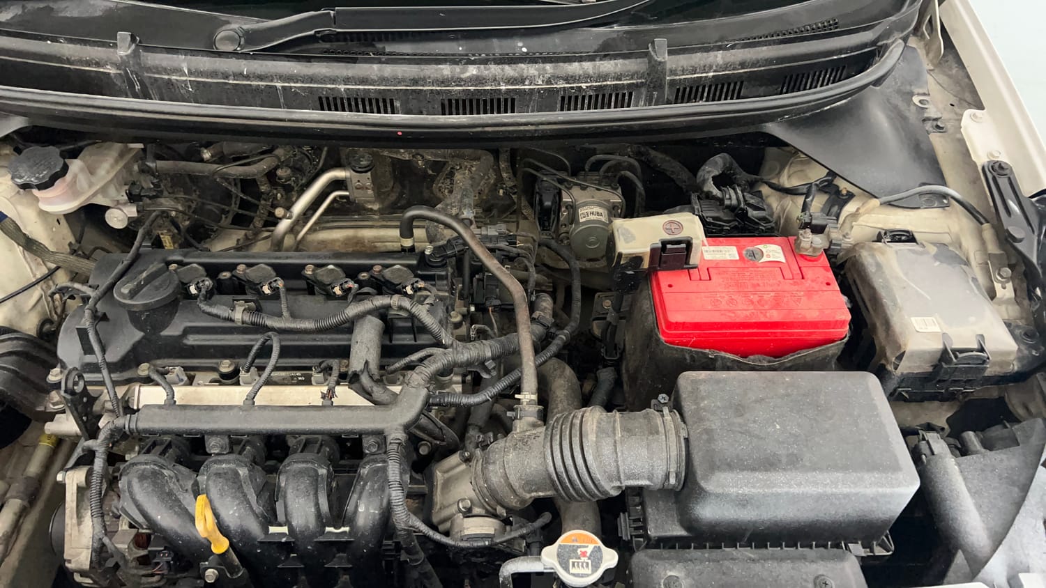 Used 2018 Hyundai Elite i20 Magna Executive 1.2 Petrol Manual engine ENGINE LEFT SIDE VIEW