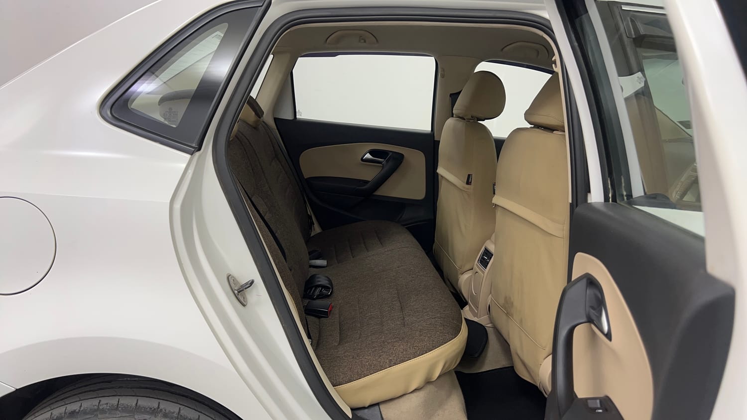 Used 2019 Volkswagen Ameo Highline Plus 1.5L AT (D)16 Alloy Diesel Automatic interior RIGHT SIDE REAR DOOR CABIN VIEW