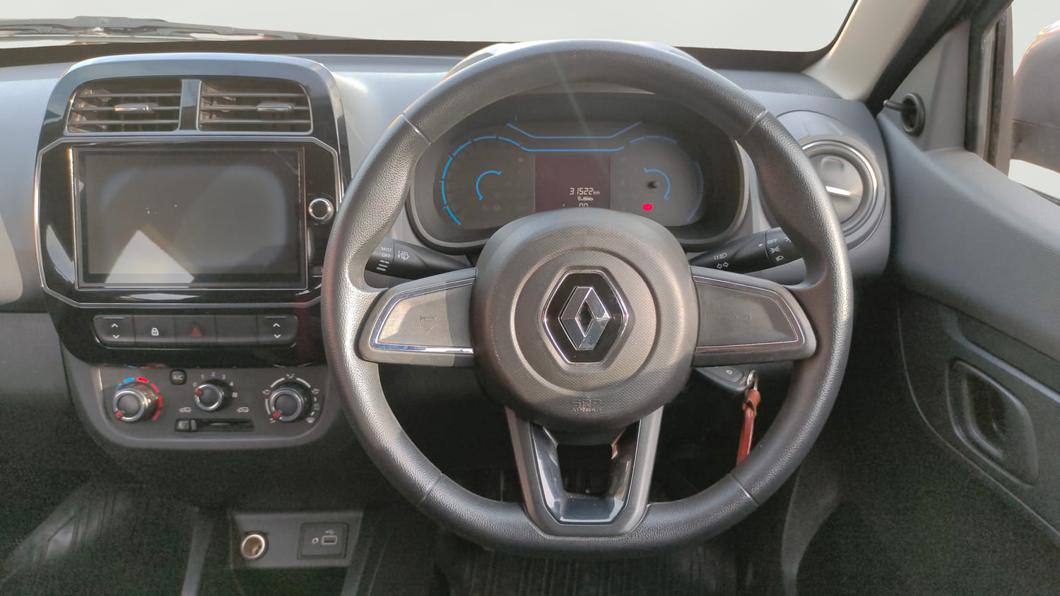 Used 2021 Renault Kwid RXT 1.0 Opt Petrol Manual interior STEERING VIEW