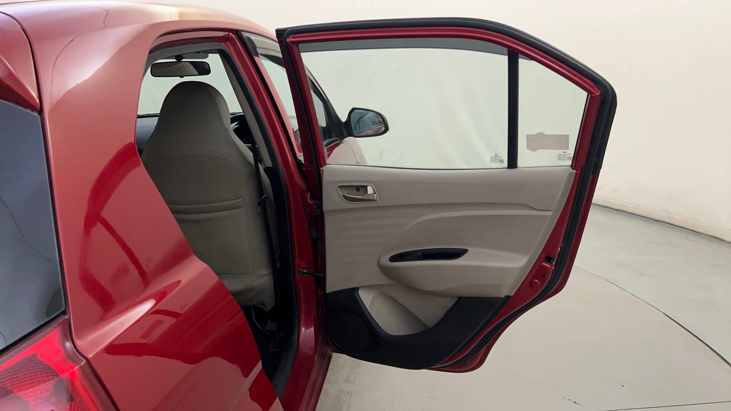 Used 2019 Hyundai Santro Sportz AMT Petrol Automatic interior RIGHT REAR DOOR OPEN VIEW