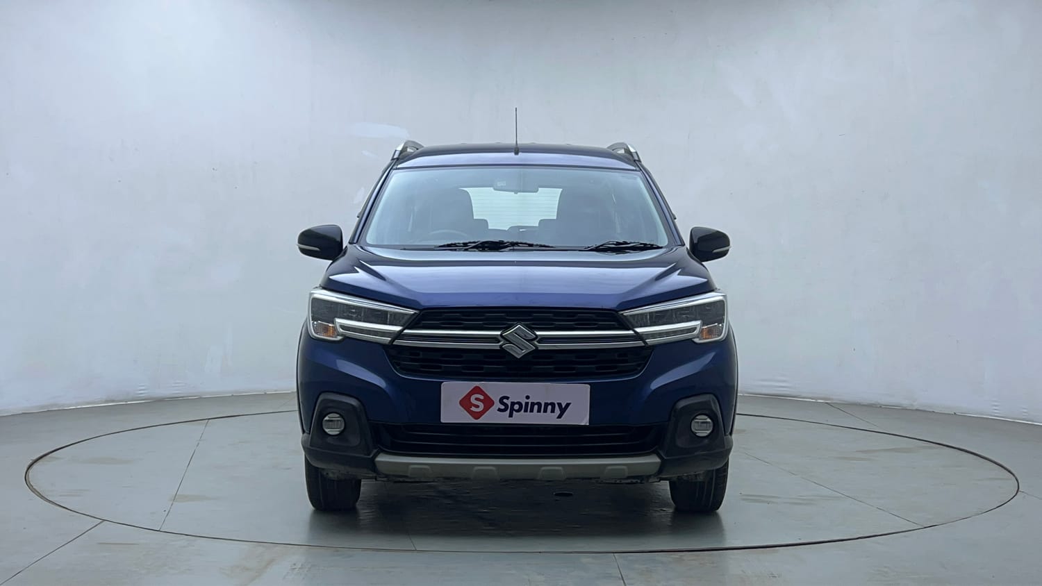 Used 2021 Maruti Suzuki XL6 Alpha AT Petrol Petrol Automatic exterior FRONT VIEW