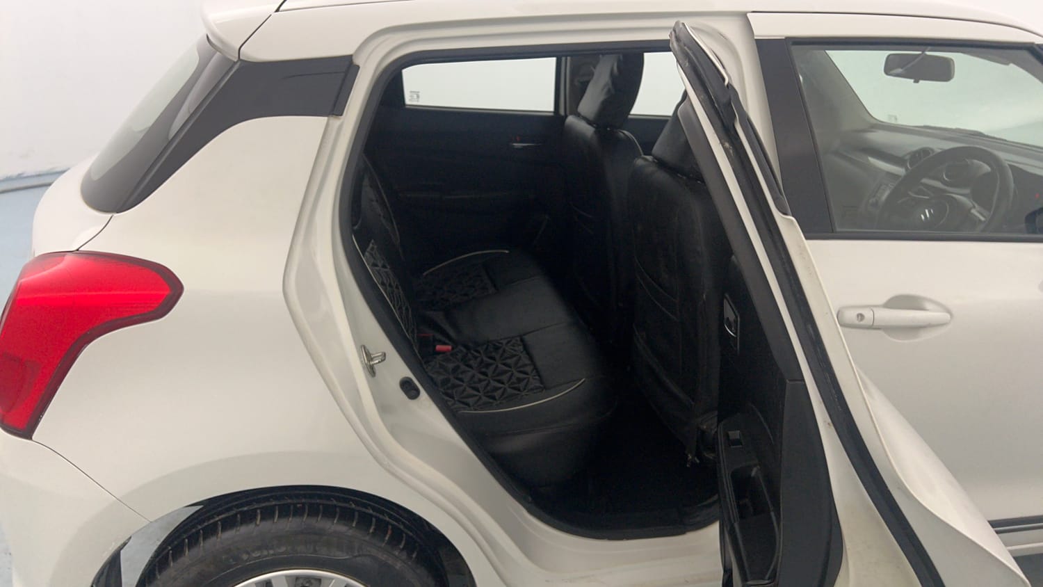 Used 2021 Maruti Suzuki Swift VXi Petrol Manual interior RIGHT SIDE REAR DOOR CABIN VIEW