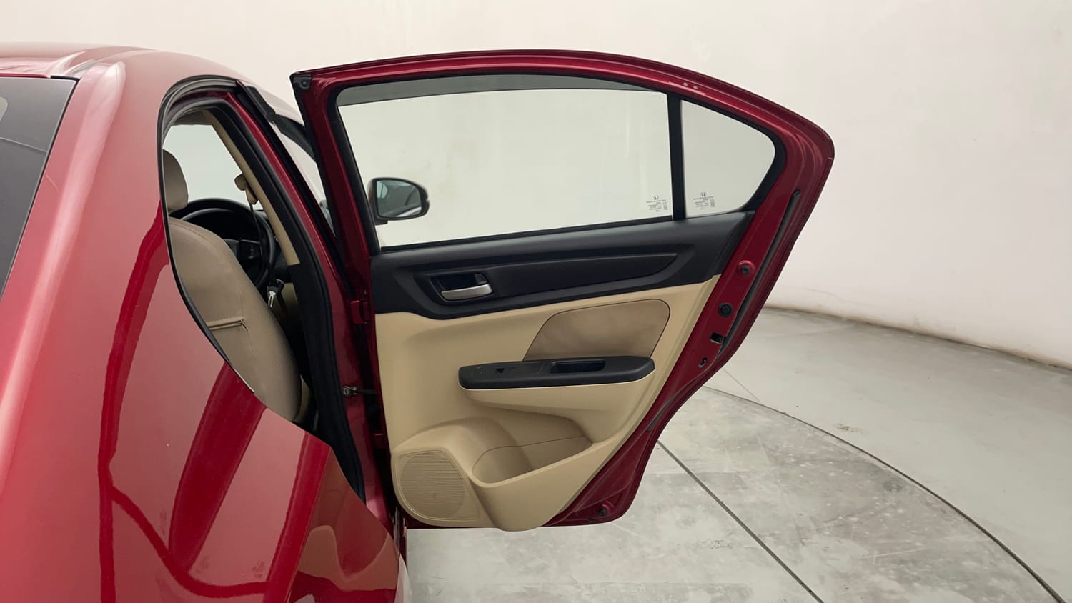 Used 2018 Honda Amaze 1.2 VX MT Petrol Petrol Manual interior RIGHT REAR DOOR OPEN VIEW