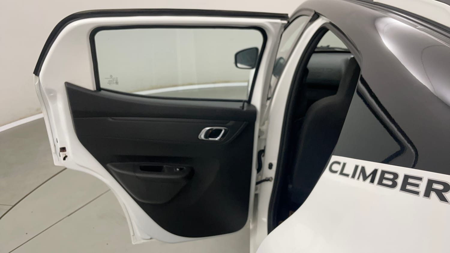 Used 2023 Renault Kwid CLIMBER AMT Petrol Automatic interior LEFT REAR DOOR OPEN VIEW