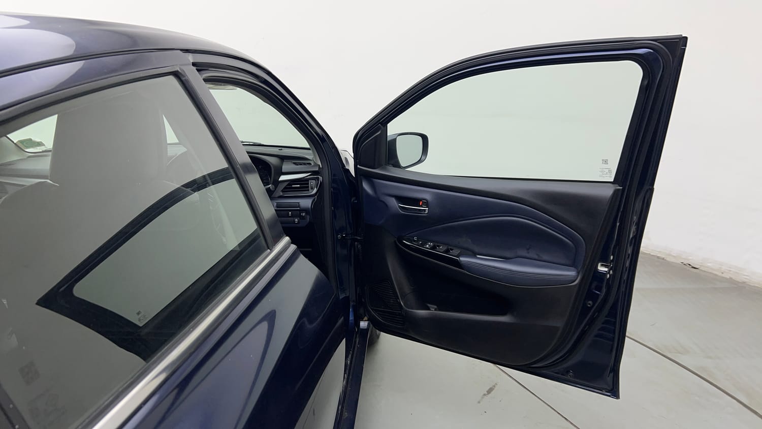 Used 2023 Maruti Suzuki Baleno Zeta MT Petrol Manual interior RIGHT FRONT DOOR OPEN VIEW