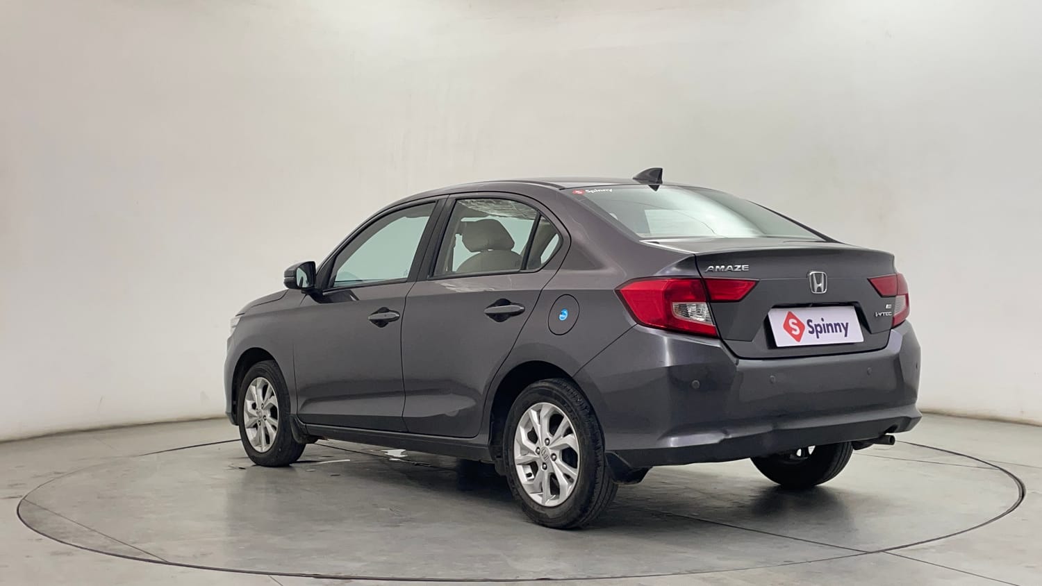 Used 2021 Honda Amaze 1.2 VX CVT Petrol Petrol Automatic exterior LEFT REAR CORNER VIEW