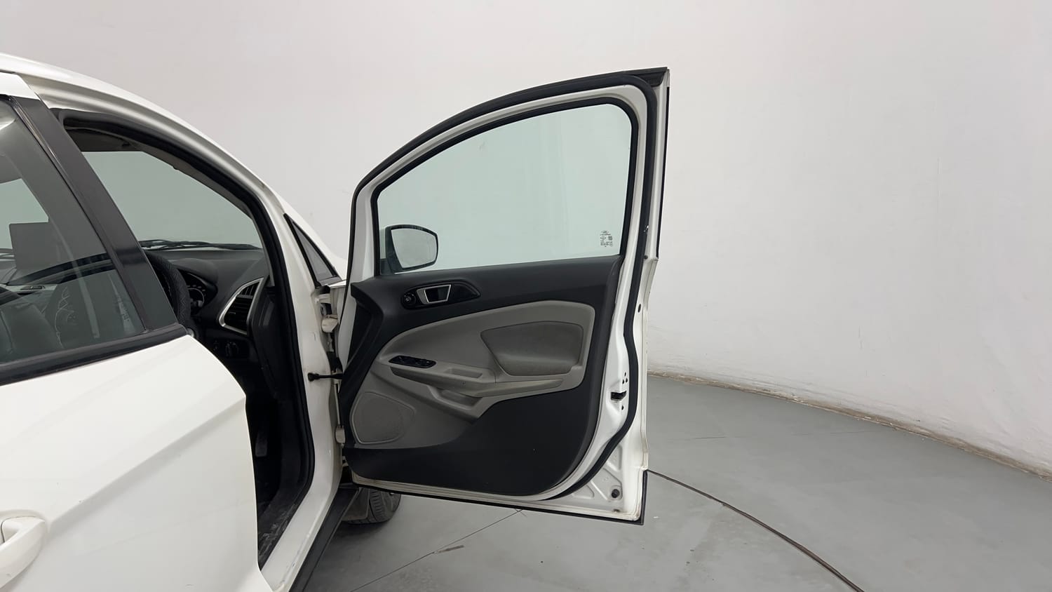 Used 2015 Ford EcoSport Trend 1.5 TDCi Diesel Manual interior RIGHT FRONT DOOR OPEN VIEW