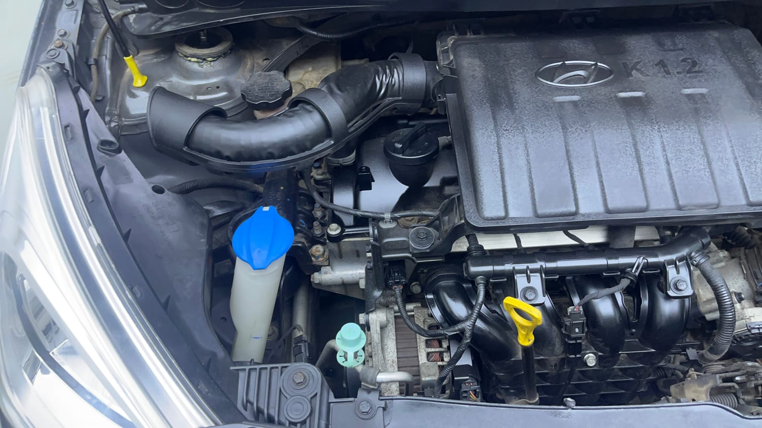 Used 2018 Hyundai Grand i10 Magna AT 1.2 Kappa VTVT Petrol Automatic engine ENGINE RIGHT SIDE VIEW