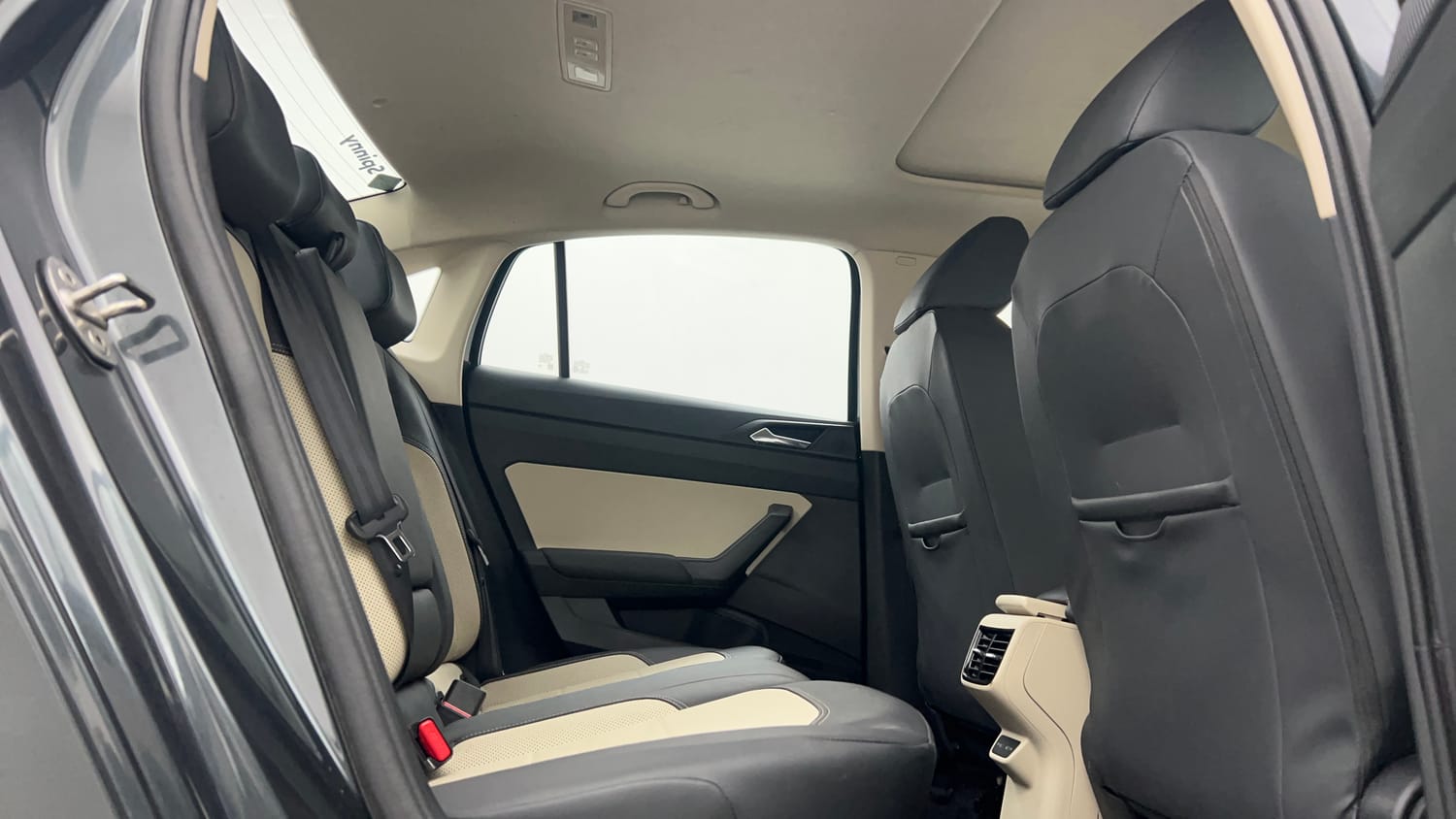 Used 2023 Skoda Slavia Style 1.0L TSI AT Petrol Automatic interior RIGHT SIDE REAR DOOR CABIN VIEW