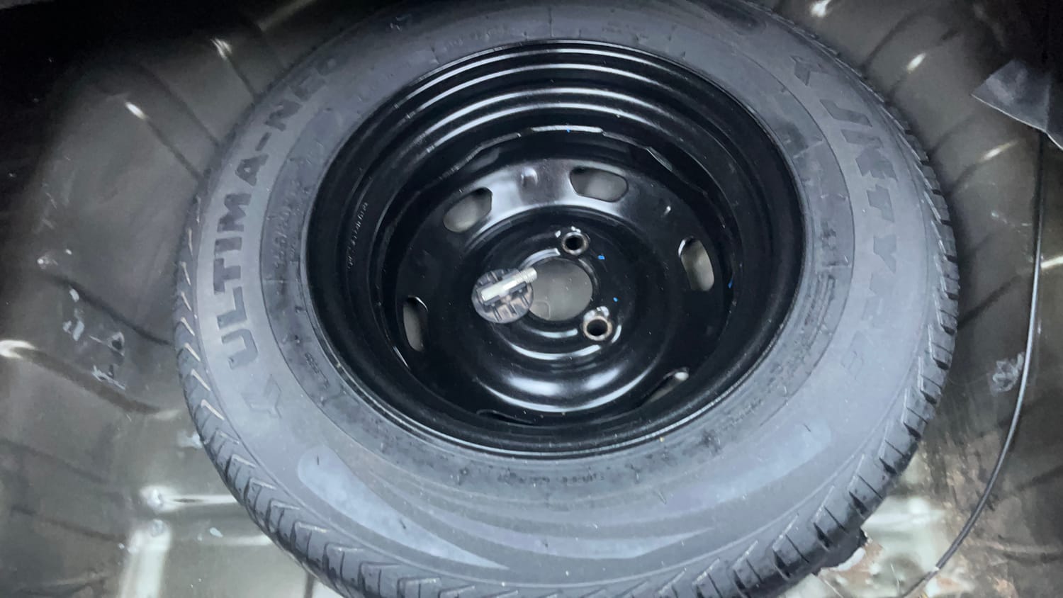 Used 2018 Renault Kwid 1.0 RXT Petrol Manual tyres SPARE TYRE VIEW